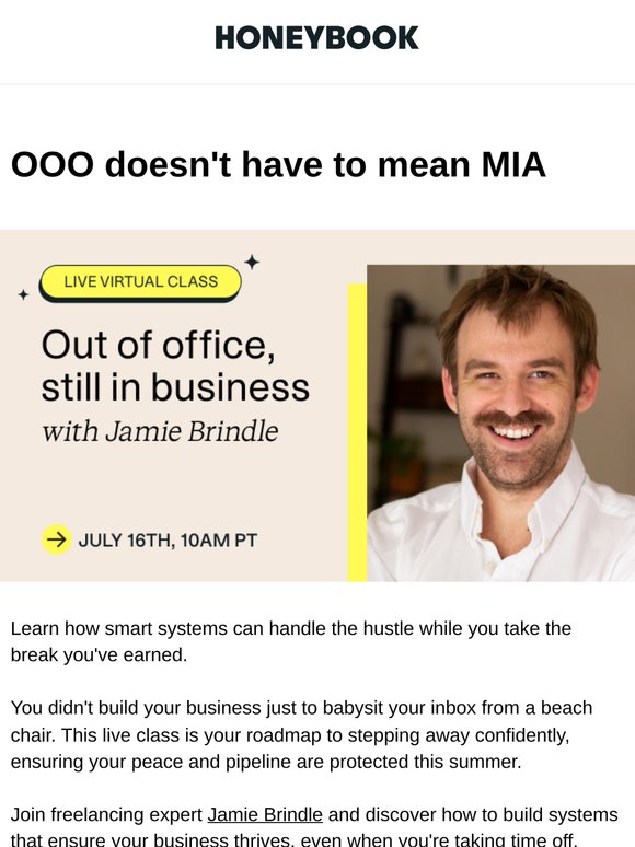 Does time off = time lost?