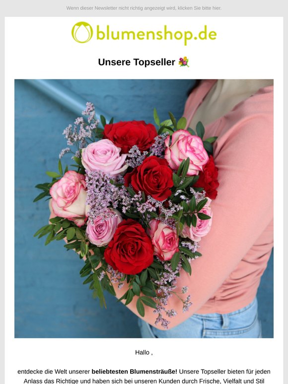 Entdecke unsere Topseller, ! 💐