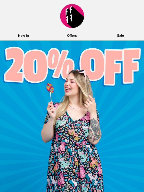 👗 20% off dresses? Don’t mind If we do! 💃