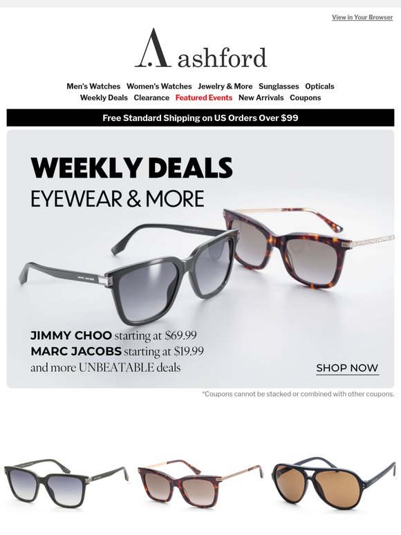 Weekly Deals: Eyewear & More at Unbeatable Prices