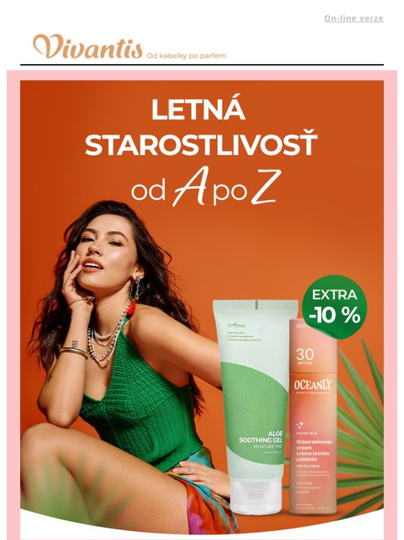 ☀️ Letná starostlivosť od A po Z – teraz so zľavou 10 %