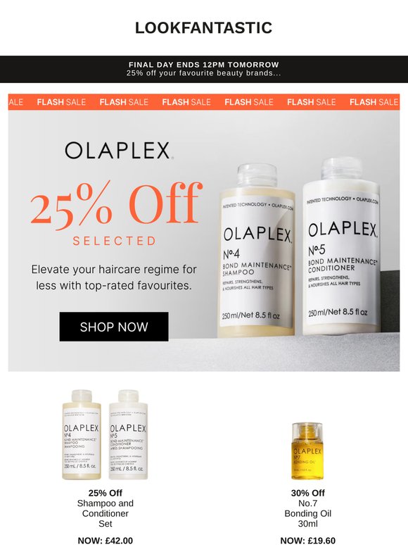 HAIRCARE SALE | 25% Off OLAPLEX, Color Wow & More