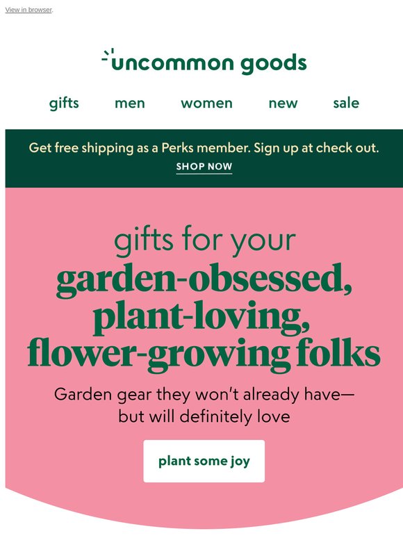 Fresh-picked garden gifts for your plant people
