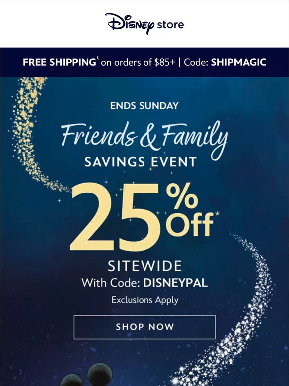 25% Off Almost Everything starts now