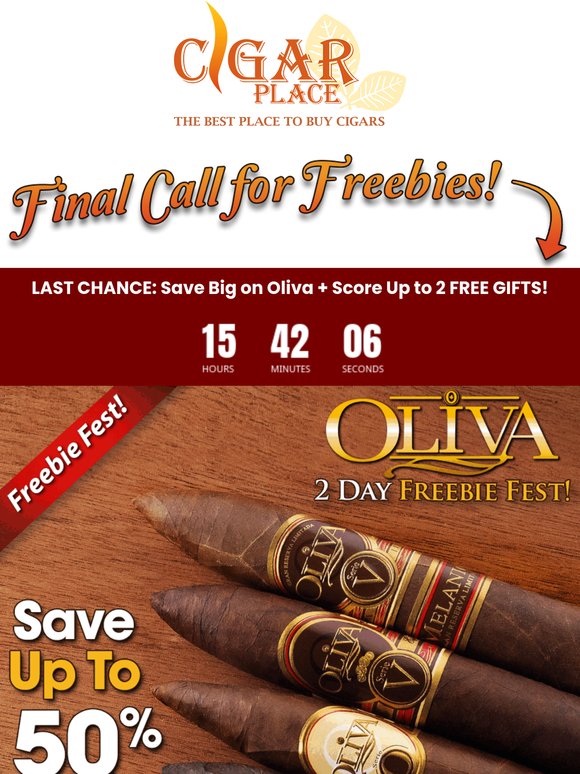 Hi There, Last Day for Freebies & Oliva Deals!