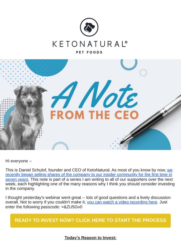 Why Invest NOW in KetoNatural? Time is Running Out...