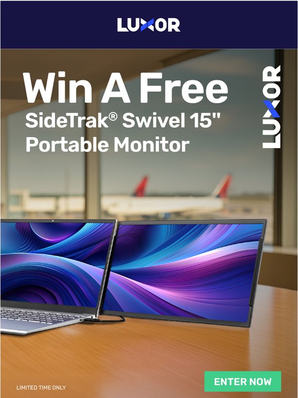 You Could Win a Swivel 15’’. Here’s How.