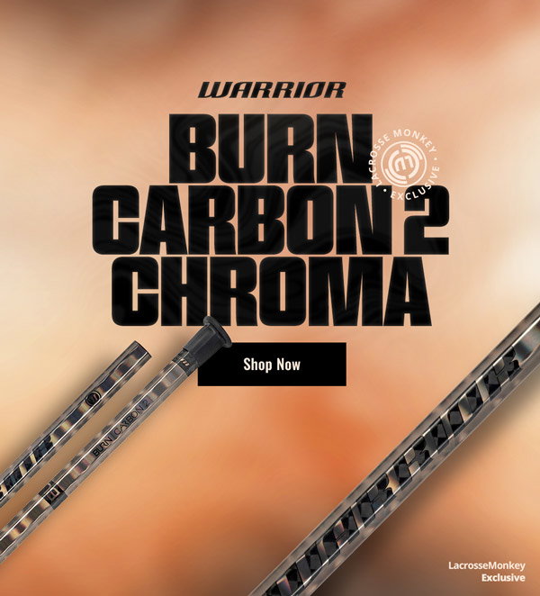 Warrior Burn Carbon 2 LE Attack Lacrosse Shaft - Chroma