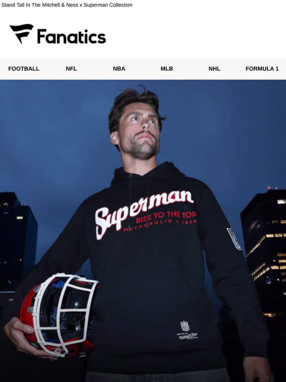 Mitchell & Ness x Superman | From Metropolis to Your Wardrobe