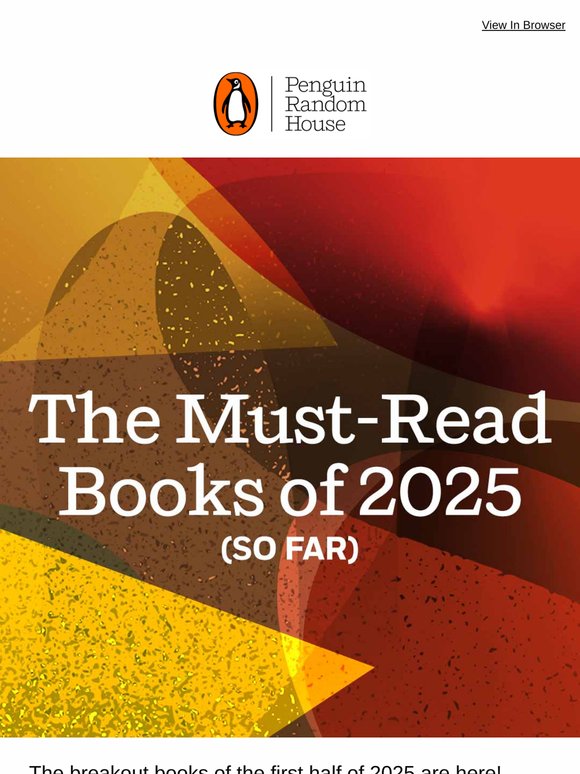 The Best Books of the Year So Far