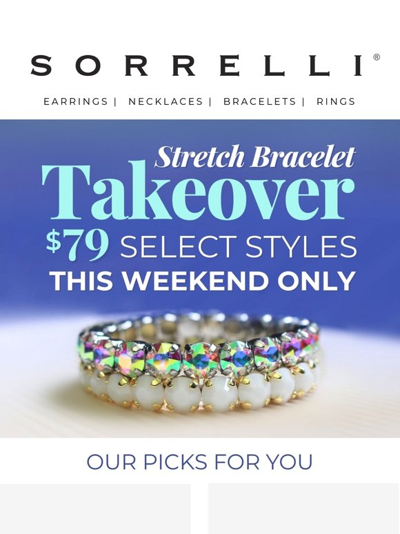 Stretch Bracelets. $79. Yup. Crazy.
