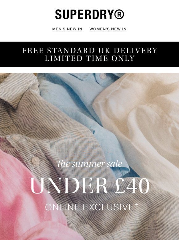 Hot Weather Fits | All Under £40
