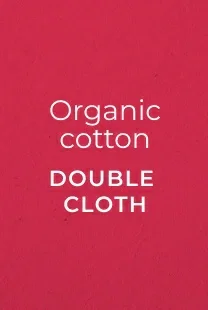 Organic cotton double cloth