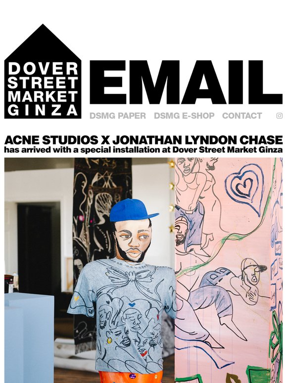 Acne Studios x Jonathan Lyndon Chase has arrived with a special installation