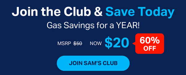 Sam's Club 1-Year Membership with Auto-Renew!