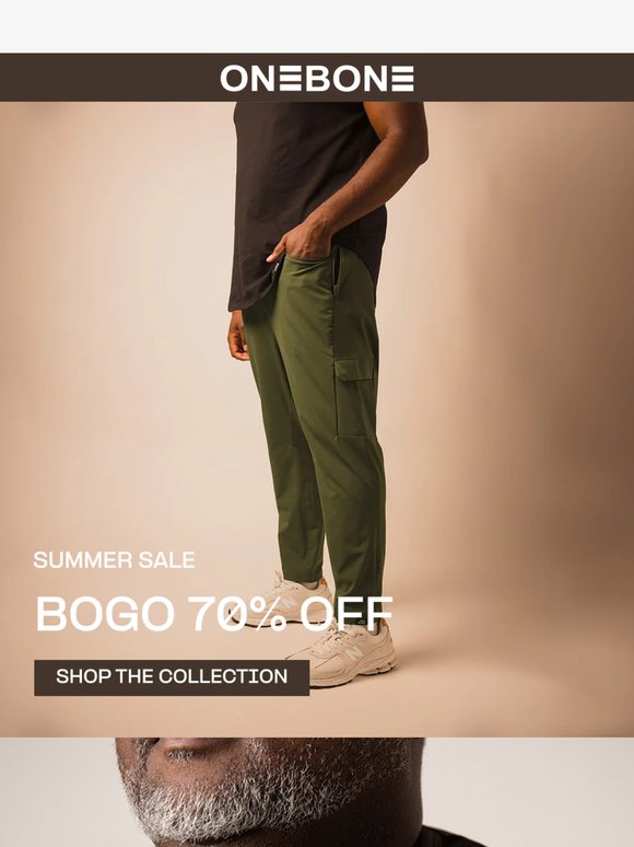 Buy One Get One 70% OFF - Summer Sale
