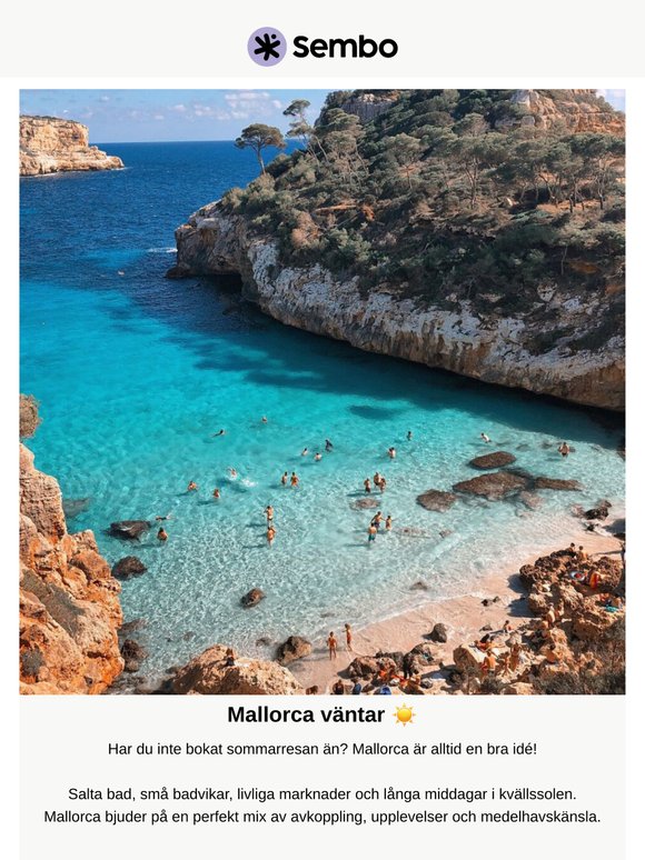 🏖️ Mallorca är alltid en bra idé – särskilt nu! ☀️