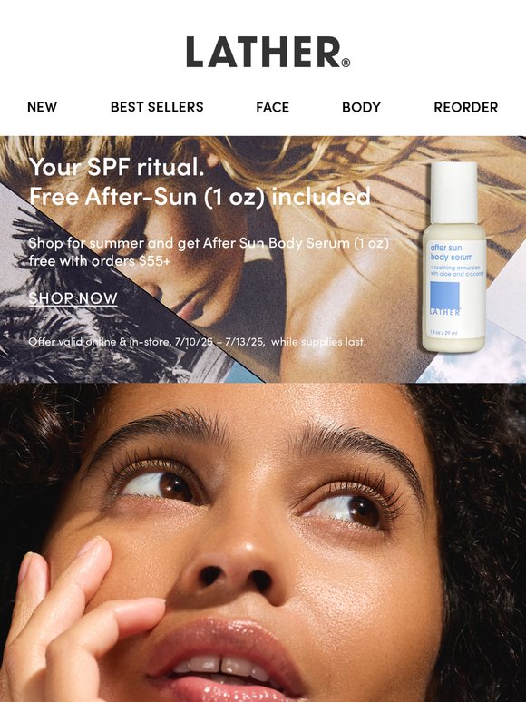 Complete your SPF Ritual with this Free Gift