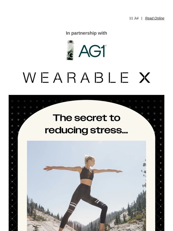 The secret to reducing stress...