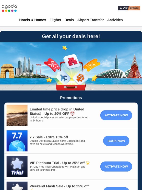 —, pack your bags - new deals just landed!
