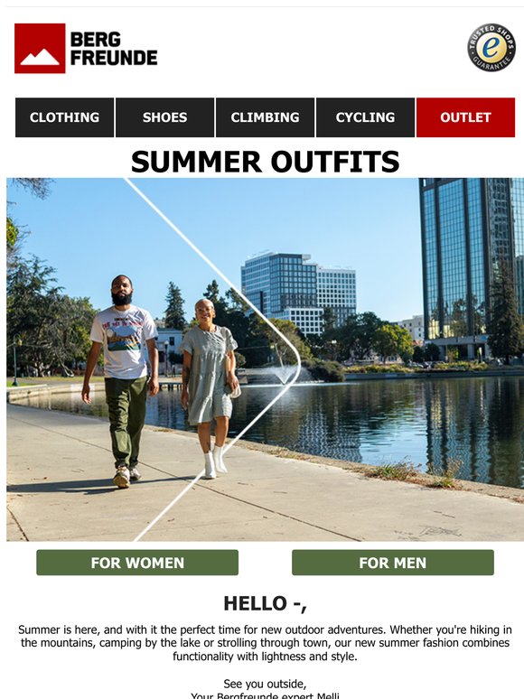 Straight to summery outfits 😎