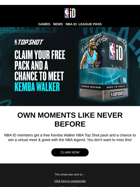 NBA ID: Kemba Walker x NBA Top Shot