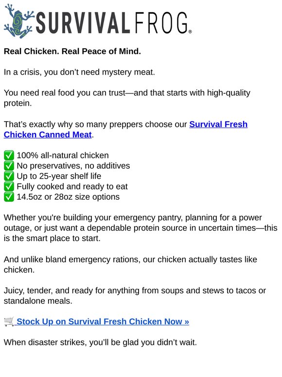 The Meat Preppers Trust Most