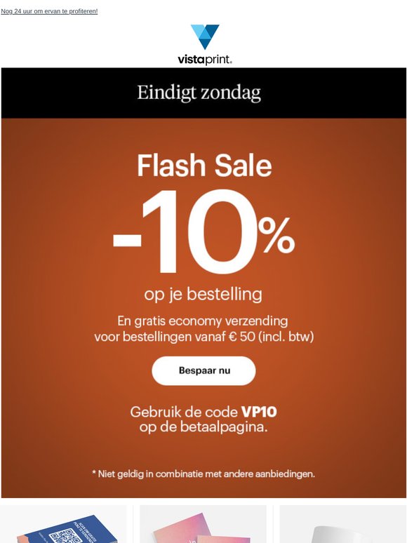 💥 EINDIGT ZONDAG | -10% op je winkelwagentje + GRATIS verzending!