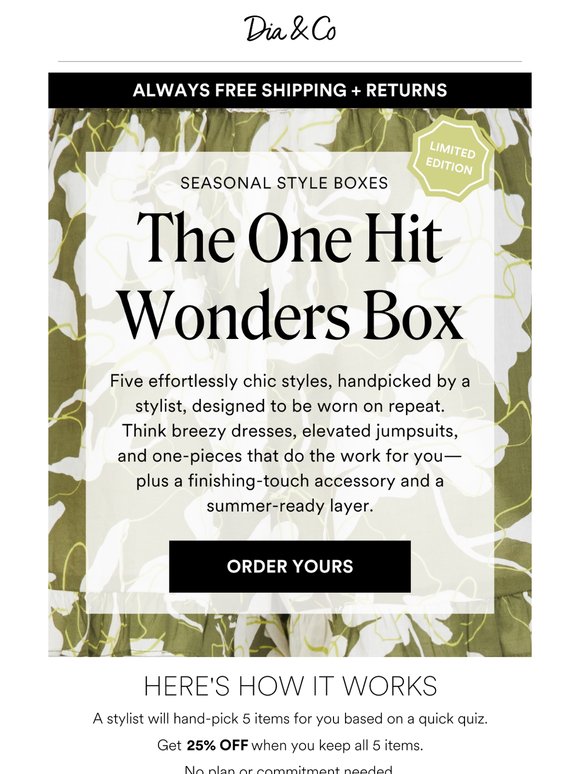 🎶 One Hit Wonders Have Arrived 🎶