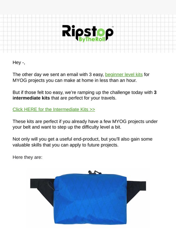 It’s uplevel time - 3 intermediate DIY kits 💪