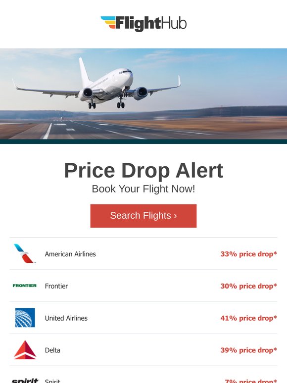 ✈ Price Drop Notification | Act Now