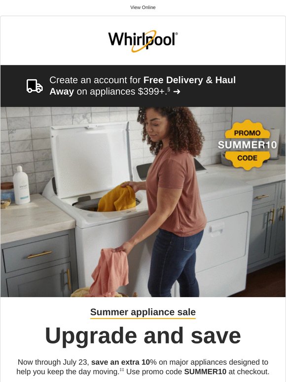 Summer savings start now!