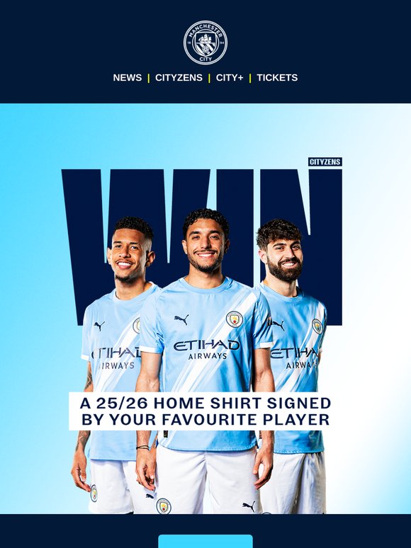 WIN a signed 25/26 Home kit!