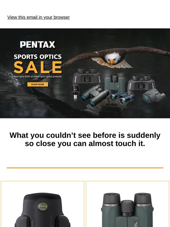 Pentax Sport Optics Deals You Can't Miss