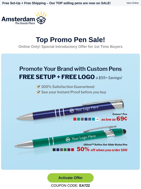 Your Prime Pen Event Starts Now!