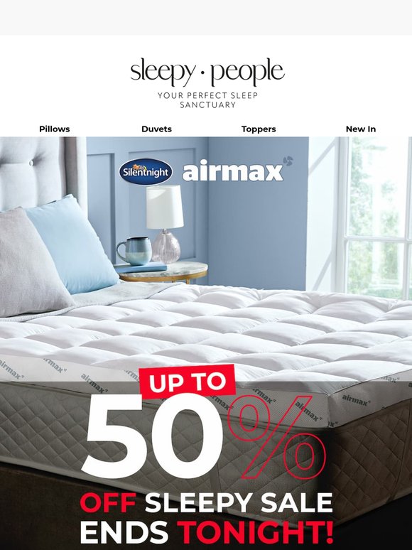 🚨Ends tonight! Quick don’t miss up to 50% off 💰