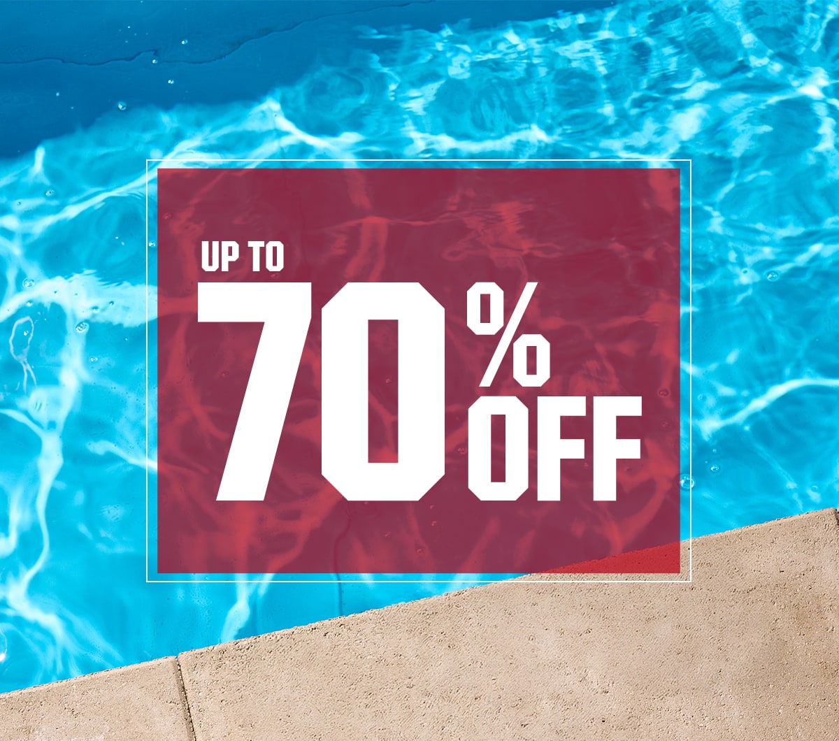  Up to 70% Off.