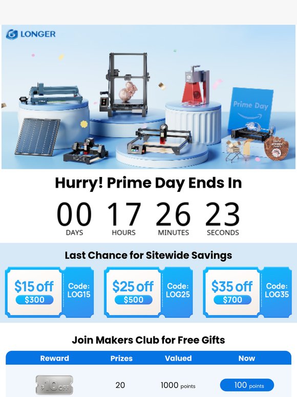 24-Hour Countdown to Prime Day’s End ⏰