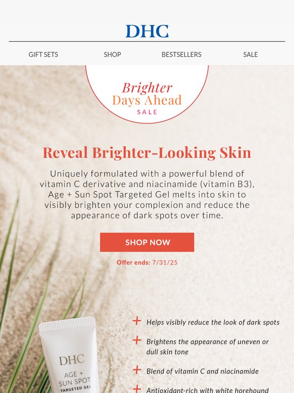 Target Dark Spots and Reveal Brighter-Looking Skin (Now on Sale!)