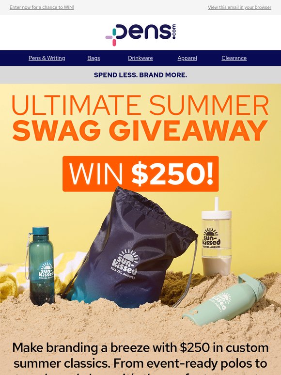 Giveaway ☀️ Win $250 in Summer Swag!