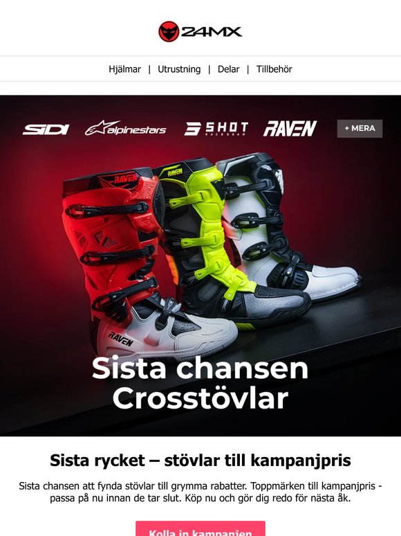 Sista chansen: upp till 45 % rabatt på stövlar