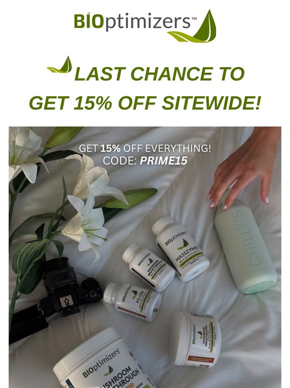 💚HURRY! LAST CHANCE TO GET 15% OFF SITEWIDE!💚