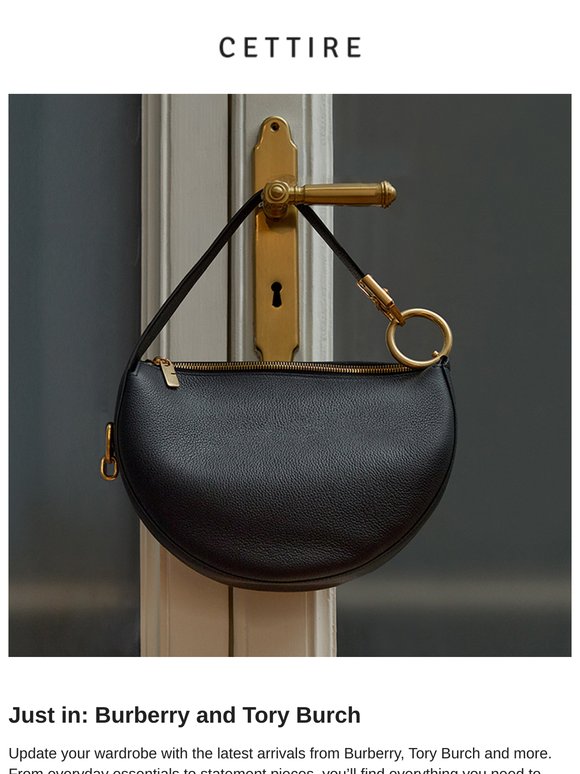 Just in: Burberry and Tory Burch