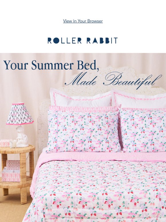 Just Arrived: The Summer Bedding Collection