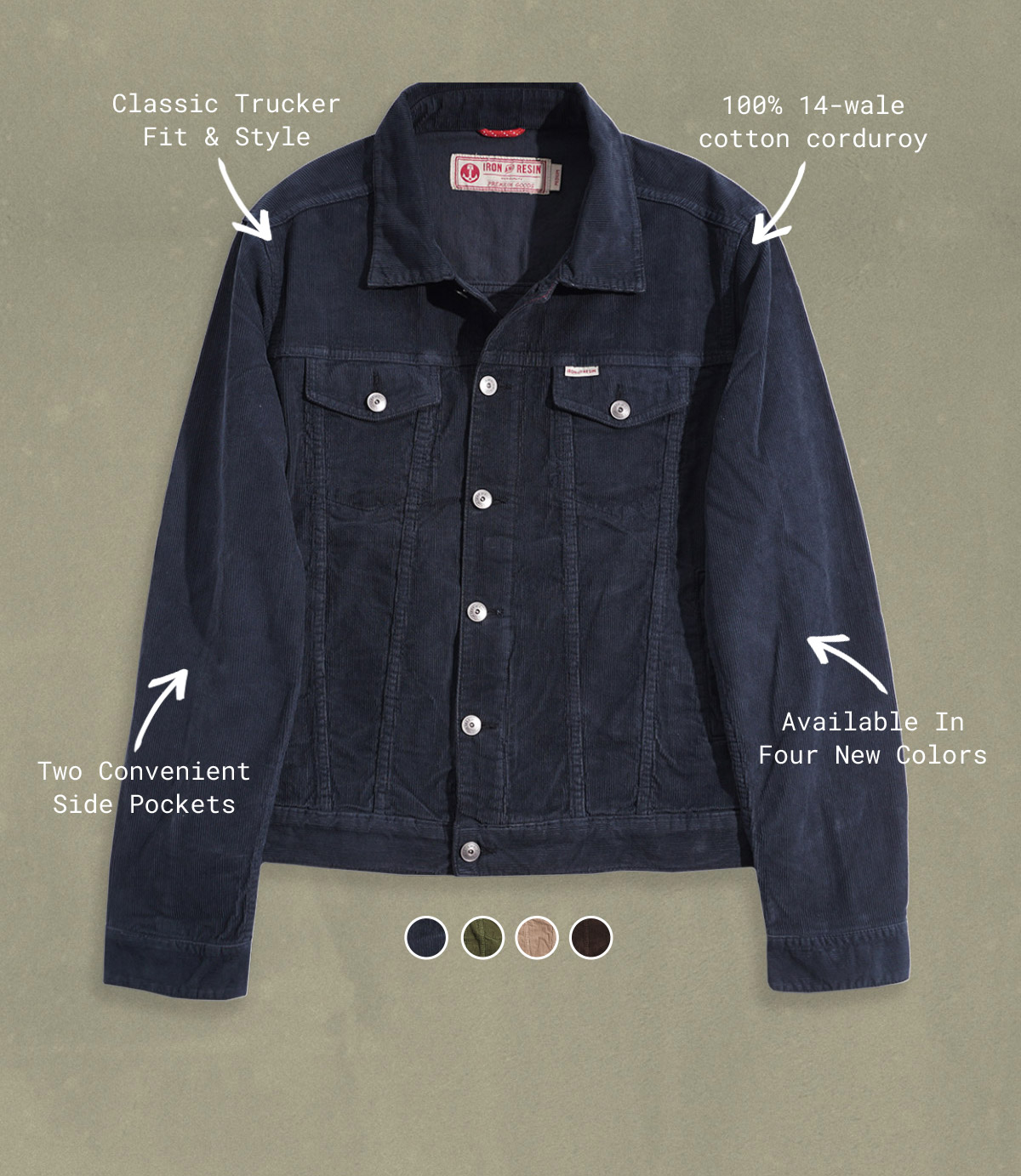 Corduroy Rambler Jacket