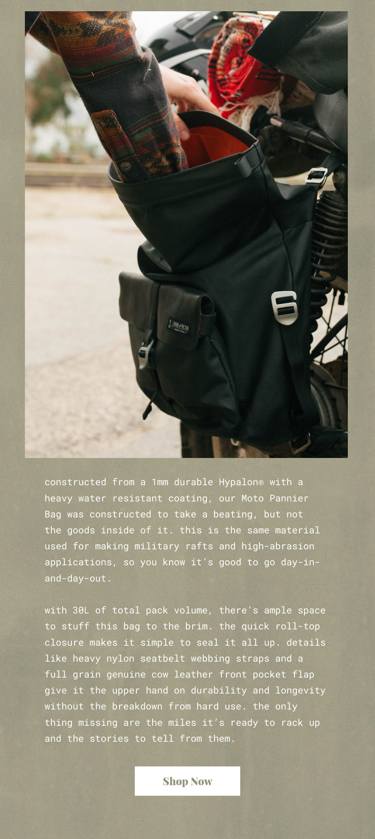 Moto Pannier Bag