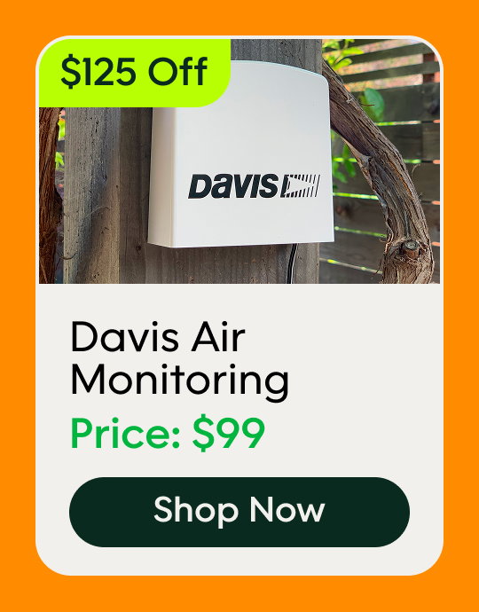 Davis Air Monitoring - Price: $99, $125 off