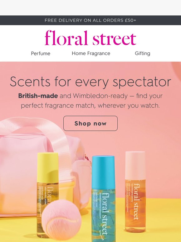 Game, set, match your scent 🎾