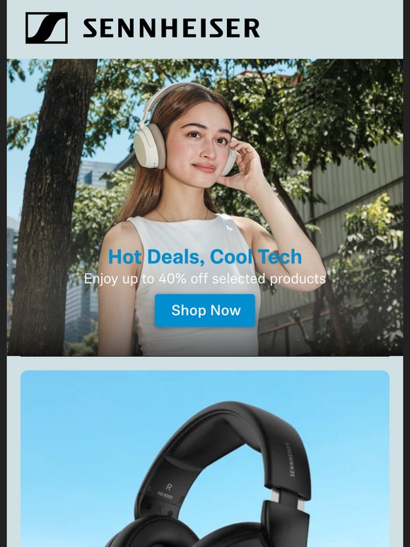 🎧 , Discover July Sennheiser Deals!