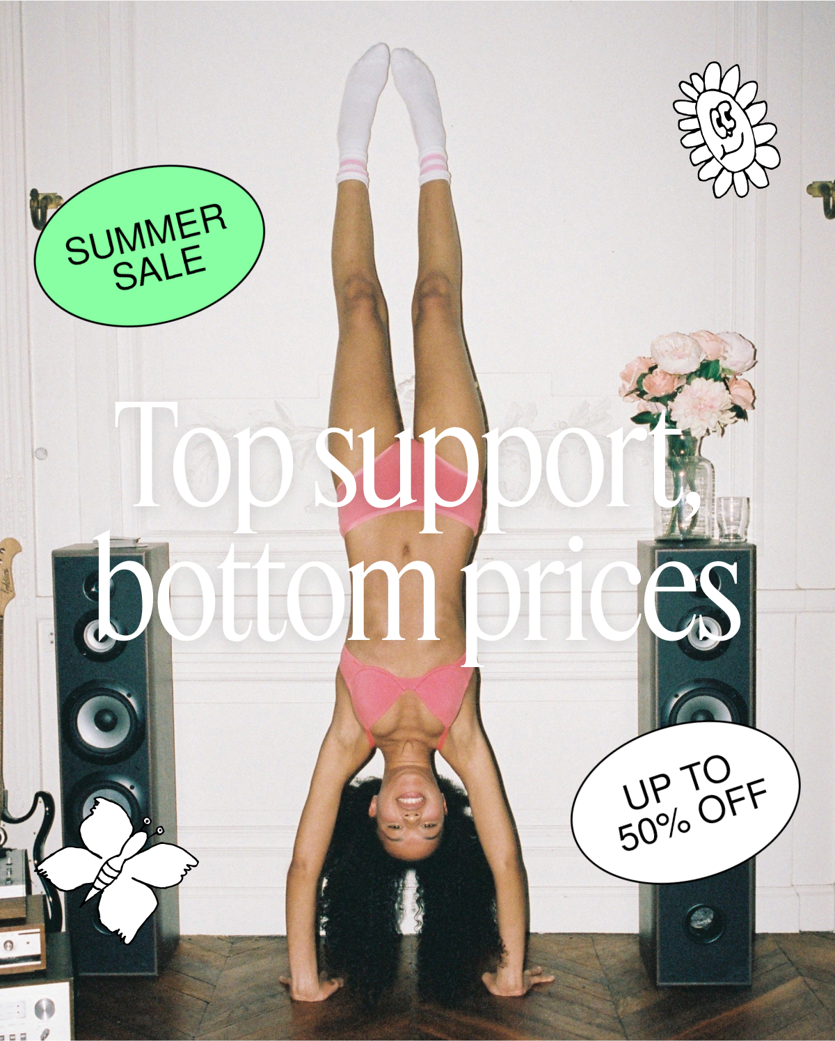 Summer Sale | Top support, bottom prices | Up to 50% OFF
